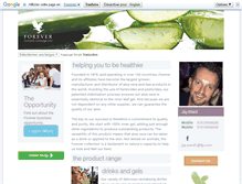 Tablet Screenshot of foreveraloeverauk.com